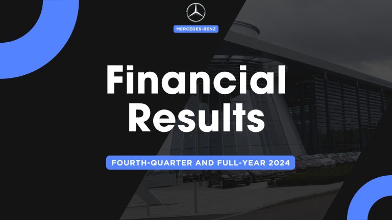 Mercedes-Benz reports €145.6bn revenue in 2024 and EBIT falls 30.8%
