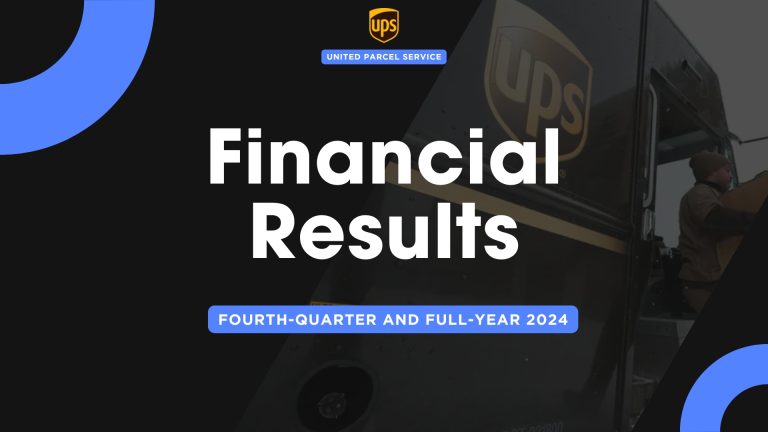 UPS wraps up 2024 with strong operational performance and growth initiatives