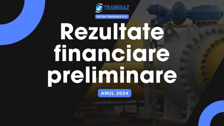 Transgaz raportează investiții record de 1,76 miliarde lei în 2024, creștere de 644% față de anul precedent