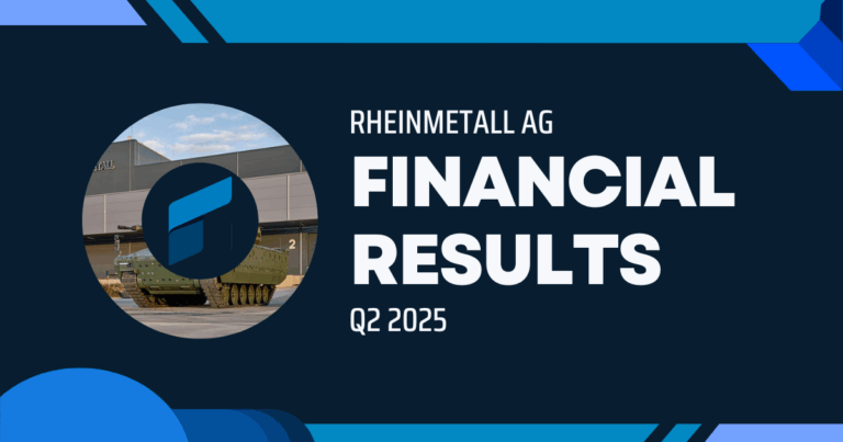 Steady growth across Defence divisions amid strong global demand for Rheinmetall in Q2 2025