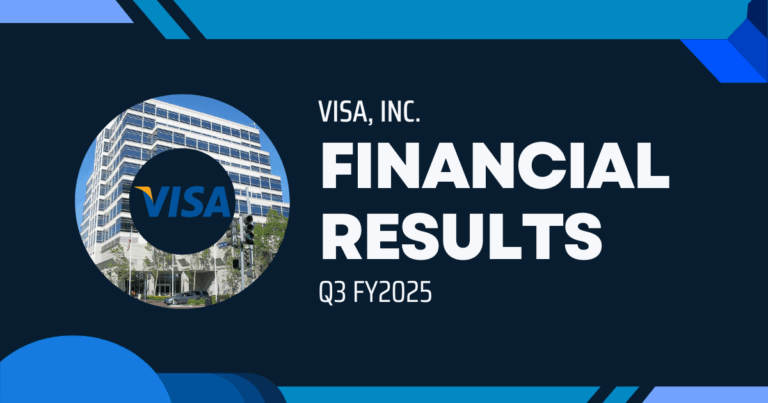 Visa reports fiscal Q3 2025 results with double-digit revenue and EPS growth